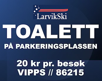 Nytt leietoalett på parkeringsplassen